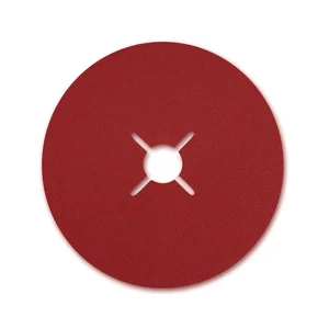 STARCKE Keramik-Fiberscheibe ø 125 x 22.2 mm Korn 24 für Edelstahl