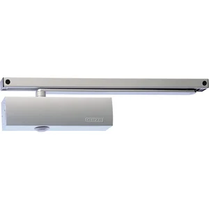 GEZE Türschließer TS 3000 V, Feststellung, 1-flg. Gleitschiene, silber
