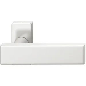 FSB Rahmentürdrücker 09 1003 Hochhaltefeder B eckige Rosette Aluminium silber
