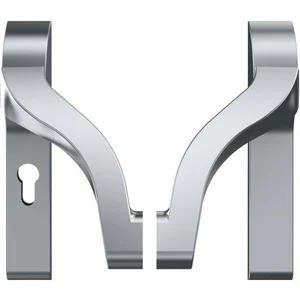 ECO Stangengriff EPN 900 IV, 45° Drehwinkel, Alu silber beschichtet PZ 92