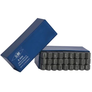 Schlagbuchstaben-Satz Standard 3 mm