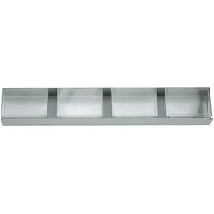 GEDORE Distanzmodul Stahlblech mit 4 Kleinteiledosen 1500 ED-70 475x77x40 mm