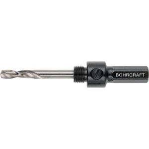 BOHRCRAFT Lochsägenschaft AS1 m. Zentrierbohrer f. Lochsäge 14-30 mm