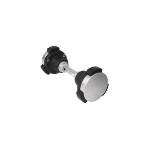 Türknopfdrückerpaar Kidloc, 59/54,6/41 mm, VK 8x90 mm,Edelstahl/Poly.