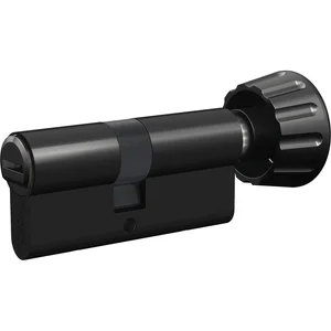 DORMAKABA Knaufzylinder expert plus, verschiedensperrend, 75/K60 schwarz
