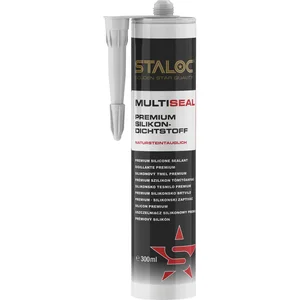 STALOC Premium-Silikon MultiSeal 300ml graubraun