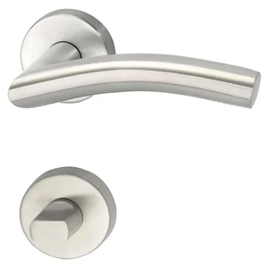 MARCHESI Drückergarnitur NEW YORK - auf Rosette WC, 38 - 45, Edelstahl
