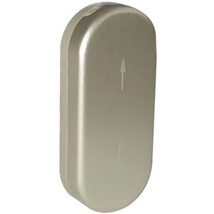 ROTO Steckrosette ROTOLINE - m. Schiebehangerl, Aluminium champagne eloxiert