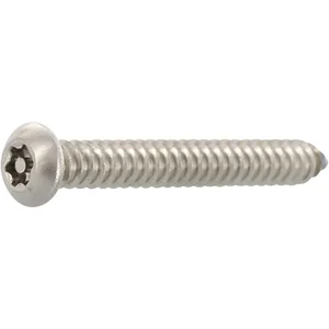 Sicherheitsschraube LKO 6.3x19 Blechschraube TX27 und PIN - Edelstahl A2