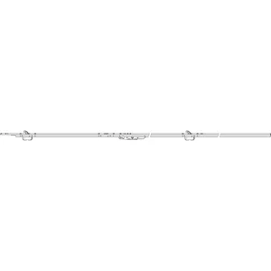 MACO HS Hakengetriebe PZ DM 27,5, FFH 1835-2560 mm, Alu silber eloxiert (224154)