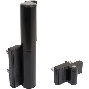Selbstschließendes Türband Tiger, Aluminium schwarz RAL 9005