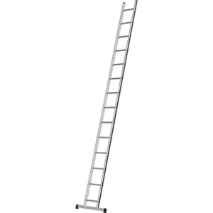 ALU-PRO Sprossen-Anlegeleiter Type 70011 Sprossen=14 Länge=3,98 m