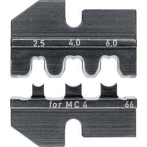 KNIPEX Crimpeinsatz 974966, Solar-Steckverbinder MC 4 (Multi-Contact) 2,5-6 mm²