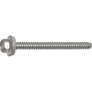 Fassadenbauschraube stumpf 6.3x 25 verzinkt mit Neoprendichtscheibe ø 16 mm