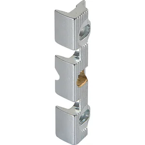 Aufschraubstück Serie 128, 44,5 x 12 x 8,5 mm, Stahl verzinkt