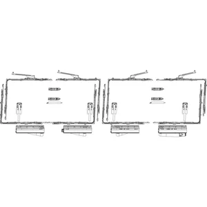 MACO SKB-Z Grundkarton, Schema C, 160 kg, Versatz 13 mm, silber (455514)
