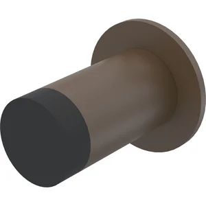 KWS Wandtürpuffer 2076, ø 30 mm, Länge 100 mm, Aluminium dunkelbraun eloxiert