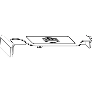 MACO Abdeckkappe Ecklager POWER PVC, FT 30 mm, rechts, RAL 9022 (364500)