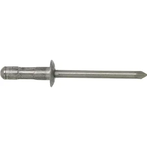 Mehrbereichsniete Flachrundkopf 4.8x15 Aluminium mit Edelstahldorn
