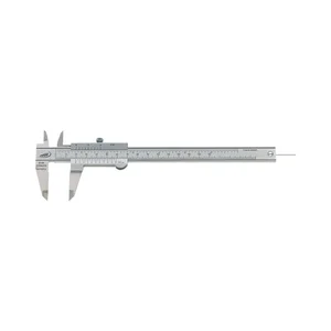 HELIOS PREISSER Messschieber m. Feststellschraube DIN862 Tiefenm. rund 0-150 mm