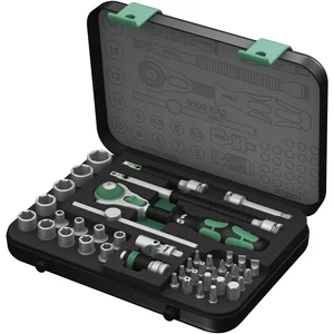 WERA Zyklop Steckschlüssel- und Bit Satz 1/4" 8100SA1 42-teilig