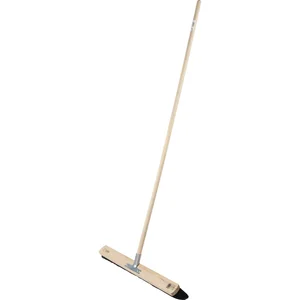 Saalbesen Mischhaar schwarz 600 mm mit Stiel und Halter