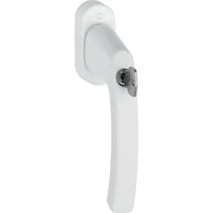 HOPPE Fenstergriff LIÈGE - Sperrzylinder, Vierkant 7x43, 35 Nm, weiß