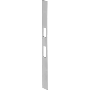 WILKA Schließblech 9353 flach für Falle und Riegel, 380 x 24 x 3 mm, Edelstahl