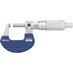 MITUTOYO Bügelmessschraube 102-707 Messbereich 0 - 25 mm Ablesung 0,001 mm