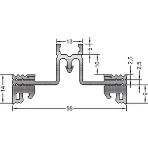 GUTMANN Riegeldichtung GF60 R-E2, Bundlänge 30 m, Kunststoff APTK schwarz