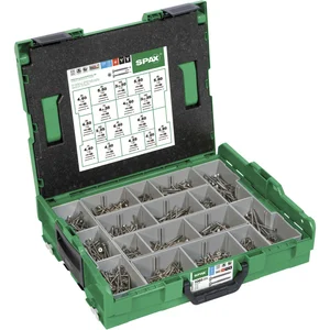 SPAX SNK Montagekoffer / L-BOXX, T-STAR plus, Edelstahl A2, ( 1.070 Stk )