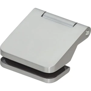 DORMA-Glas Türband Flügelteil Junior Office 11.360, 48,5 mm, silber eloxiert