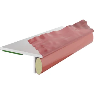 EXTE I-Flachleiste 80/3 mit integriertem illmod I-Schaum, selbesklebend