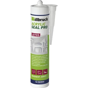ILLBRUCK Bauanschlussfugen-Acryl LD705 20% 310ml, weiß