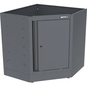 SEMLOC Unterbau-Eckschrank 910 x 860 x 860 mm schwarz 1 Boden 45kg