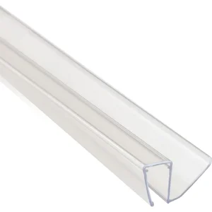 DORMA-Glas Wasserabweisprofil, für 8/10 mm Glas, 2000 mm, transparent
