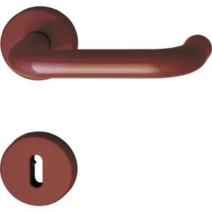 Drückergarnitur 111.20 R - auf Rosette BB, 38 - 48, rubinrot